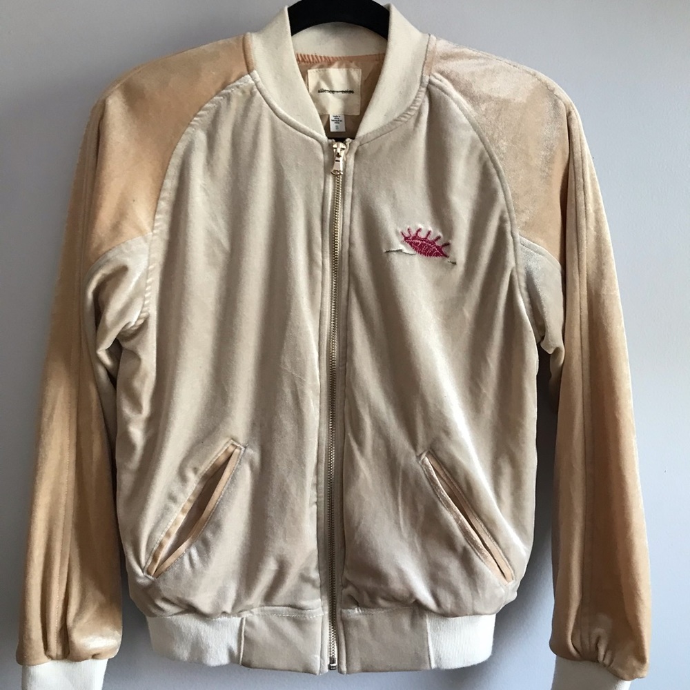 Velvet Mermaid Bomber Jacket